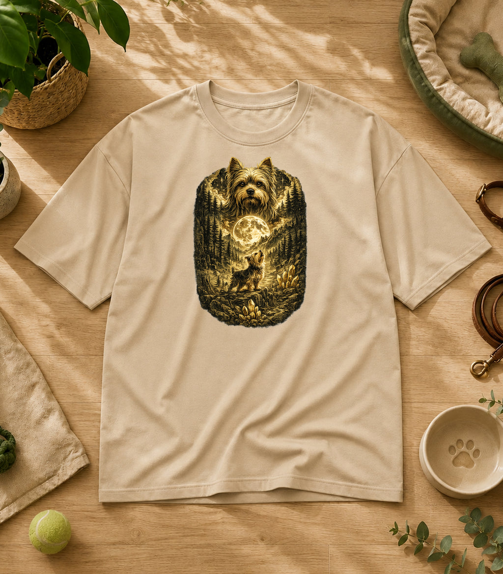 Shih Tzu Howling to The Moon T-Shirt