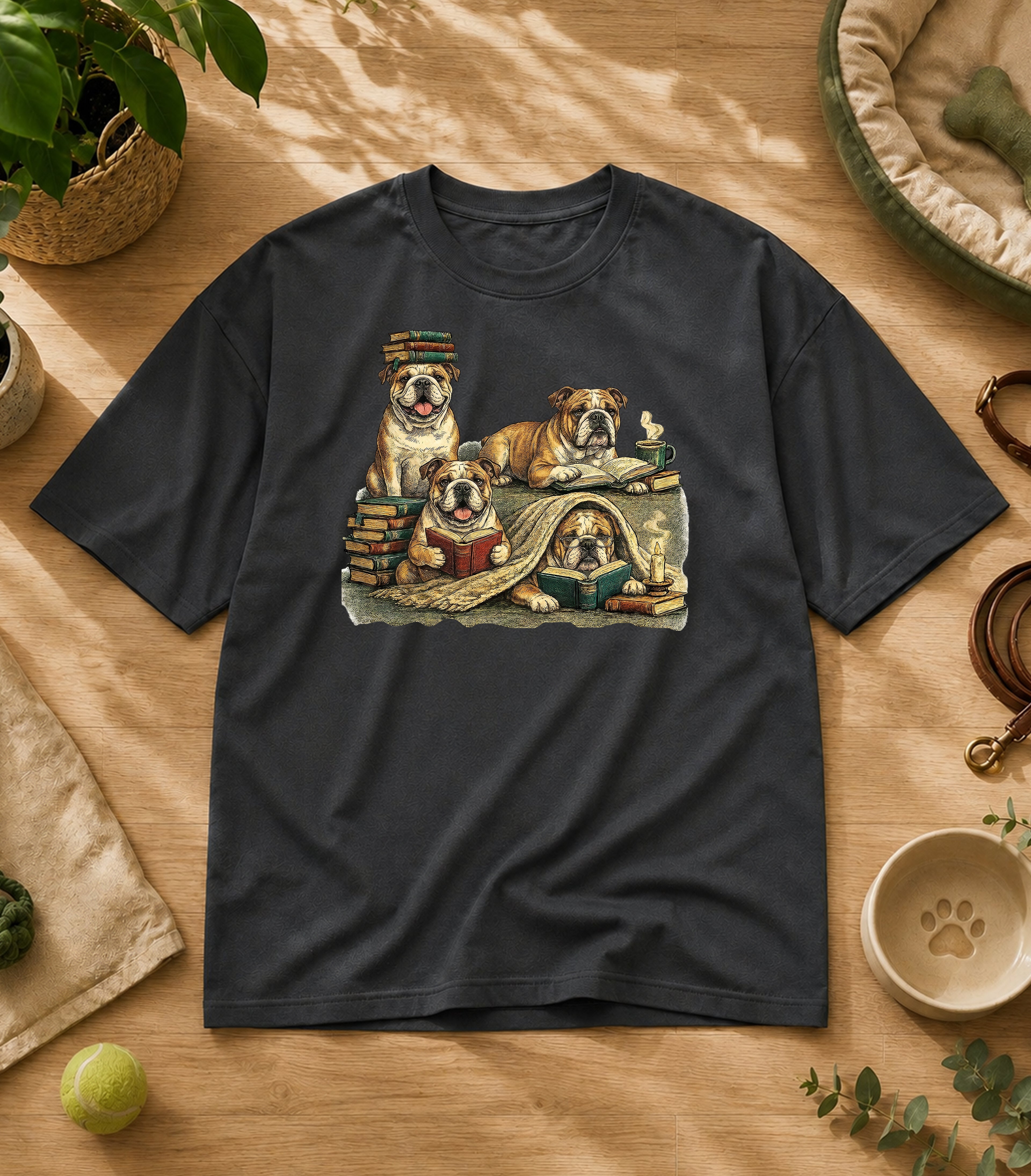Bulldog Reading Society T-Shirt