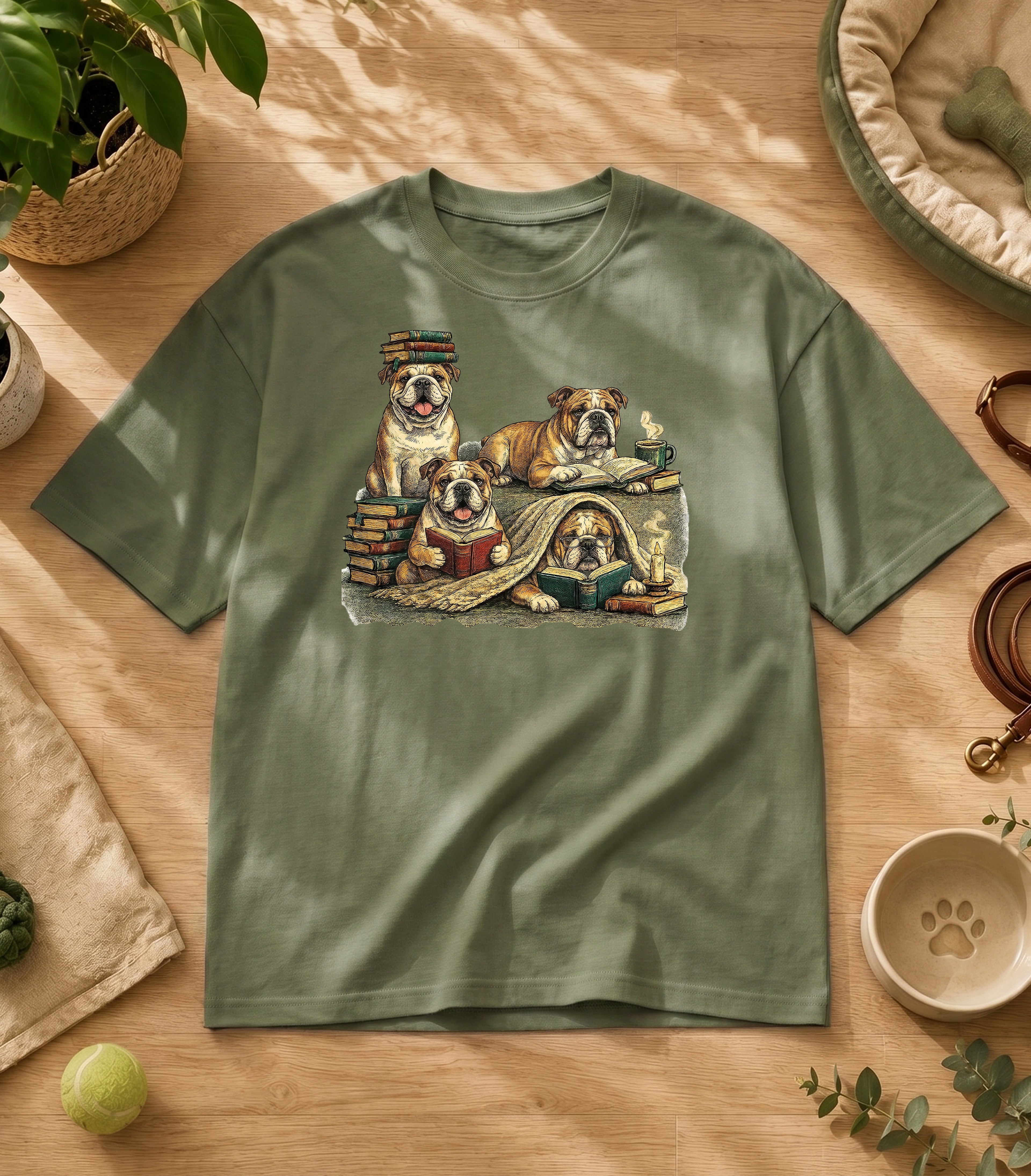 Bulldog Reading Society T-Shirt