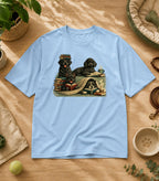 Black Puppy Reading Society T-Shirt