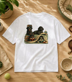 Black Puppy Reading Society T-Shirt