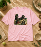 Black Puppy Reading Society T-Shirt