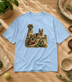 German Shepherd Reading Society T-Shirt