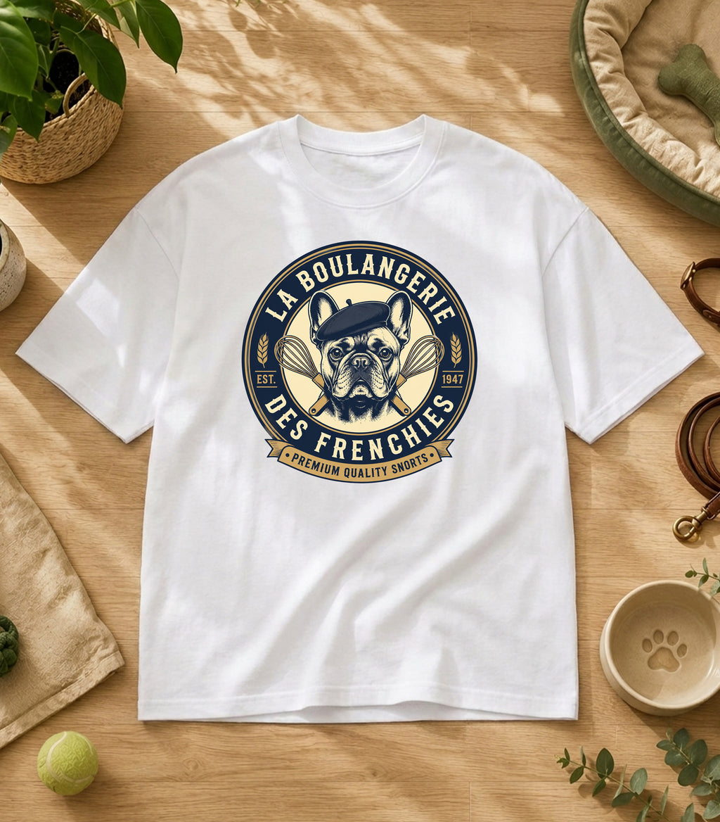 Funny Baker Dog  T-Shirt