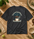 Rottweiler Powered By Caffeine T-Shirt
