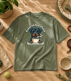 Rottweiler Powered By Caffeine T-Shirt