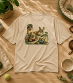 French Bulldog Reading Society T-Shirt