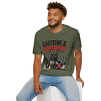 Unisex Softstyle French Bulldog Caffeine Fuel T-Shirt
