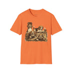 Copy of Copy of Copy of Copy of Unisex Softstyle Beegal Library Four Dog T-Shirt