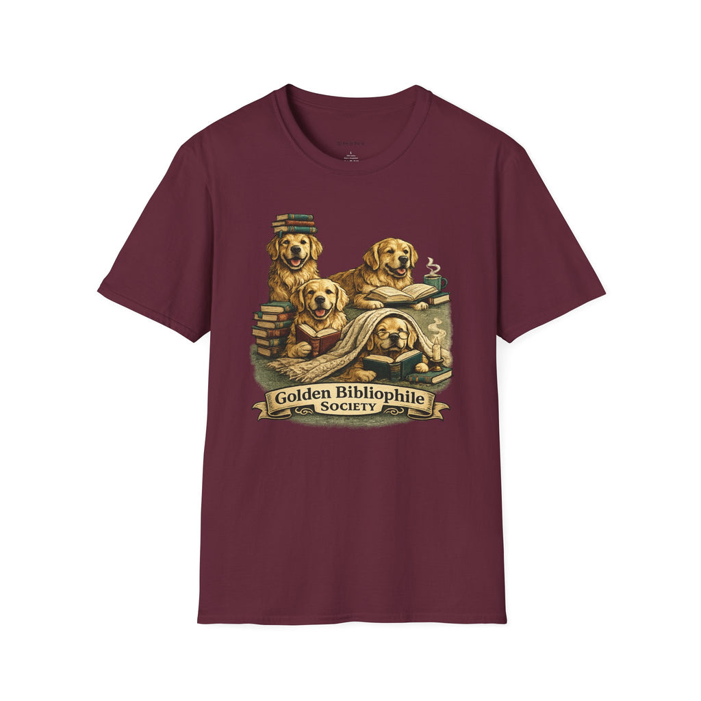 Copy of Unisex Softstyle Golden retriever Society  T-Shirt