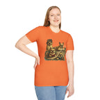 Copy of Unisex Softstyle French Dog Library T-Shirt