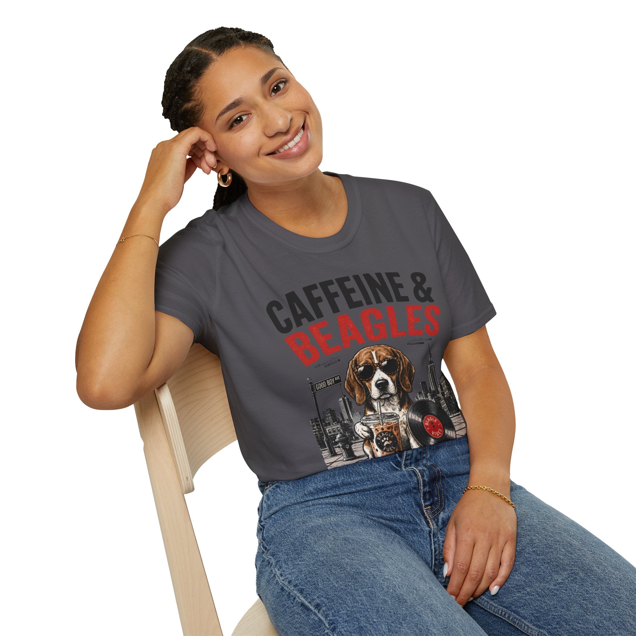 Unisex Softstyle Beegal Caffeine Fuel T-Shirt