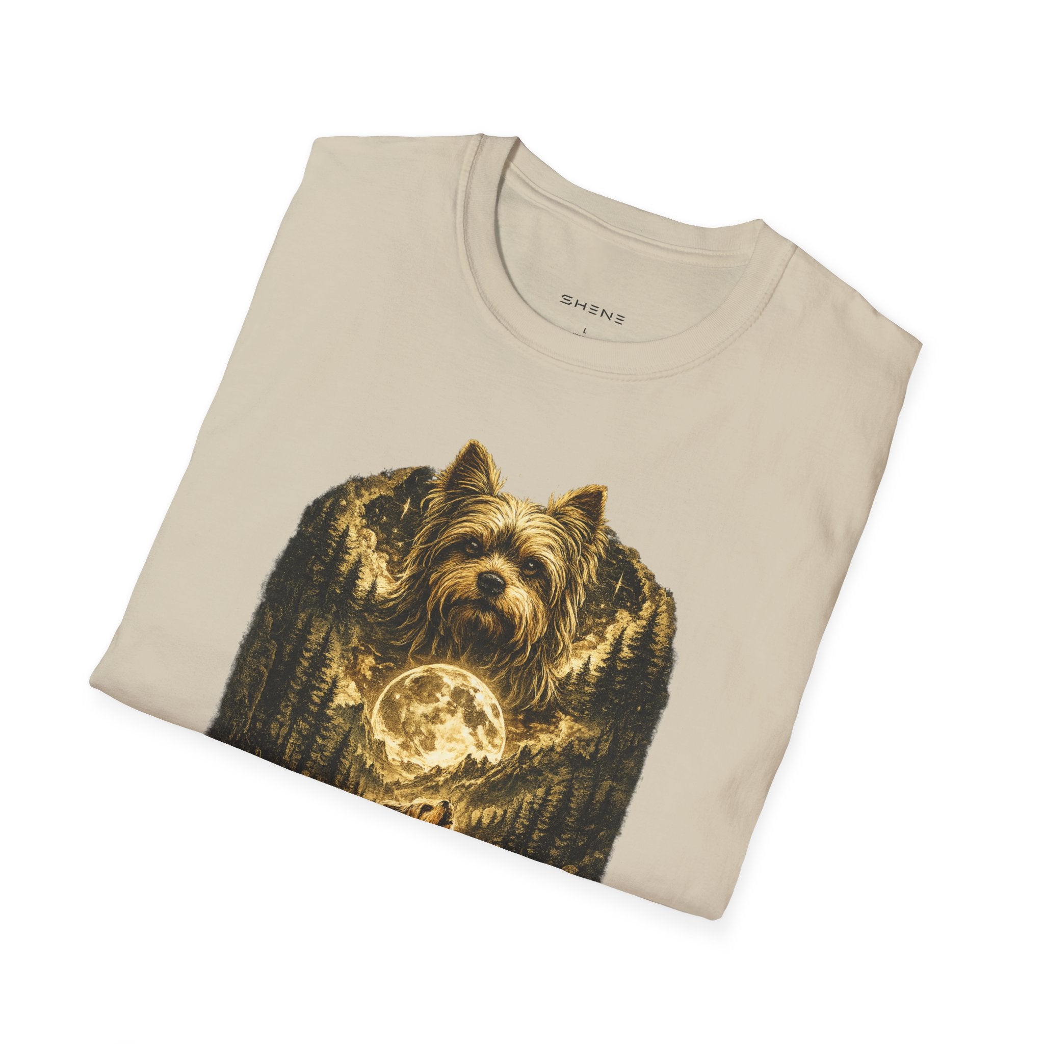 Copy of Unisex Softstyle shit su with moon T-Shirt