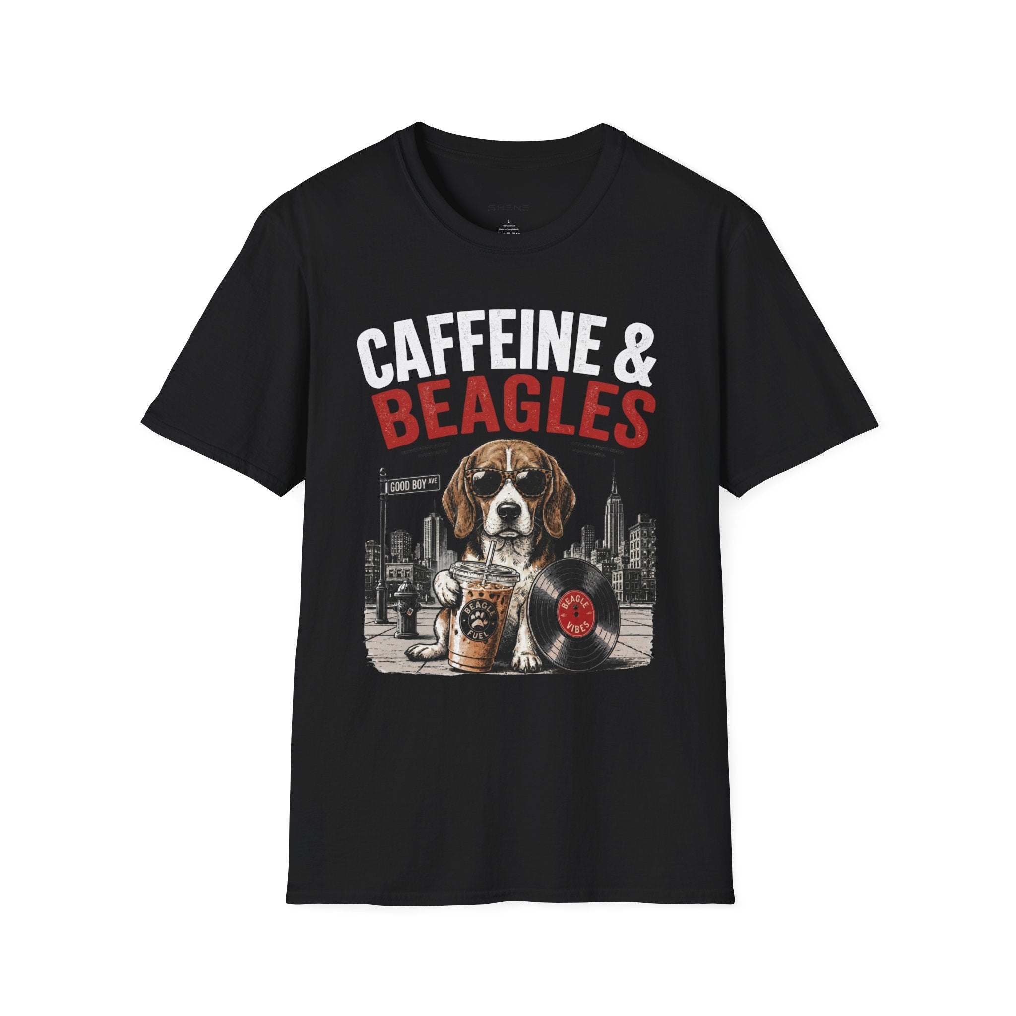 Unisex Softstyle Beegal Caffeine Fuel T-Shirt