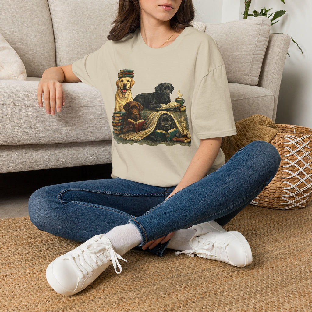 Copy of Unisex Softstyle Labador Library Four Dog T-Shirt