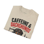 Unisex Softstyle Dachshund Caffeine Fuel T-Shirt