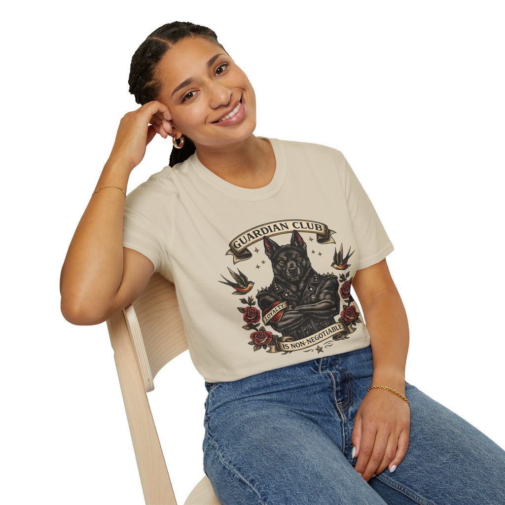 Copy of Copy of Unisex Softstyle Guardian Dog T-Shirt