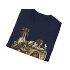 Copy of Copy of Copy of Copy of Unisex Softstyle r Pointer Library Four Dog T-Shirt