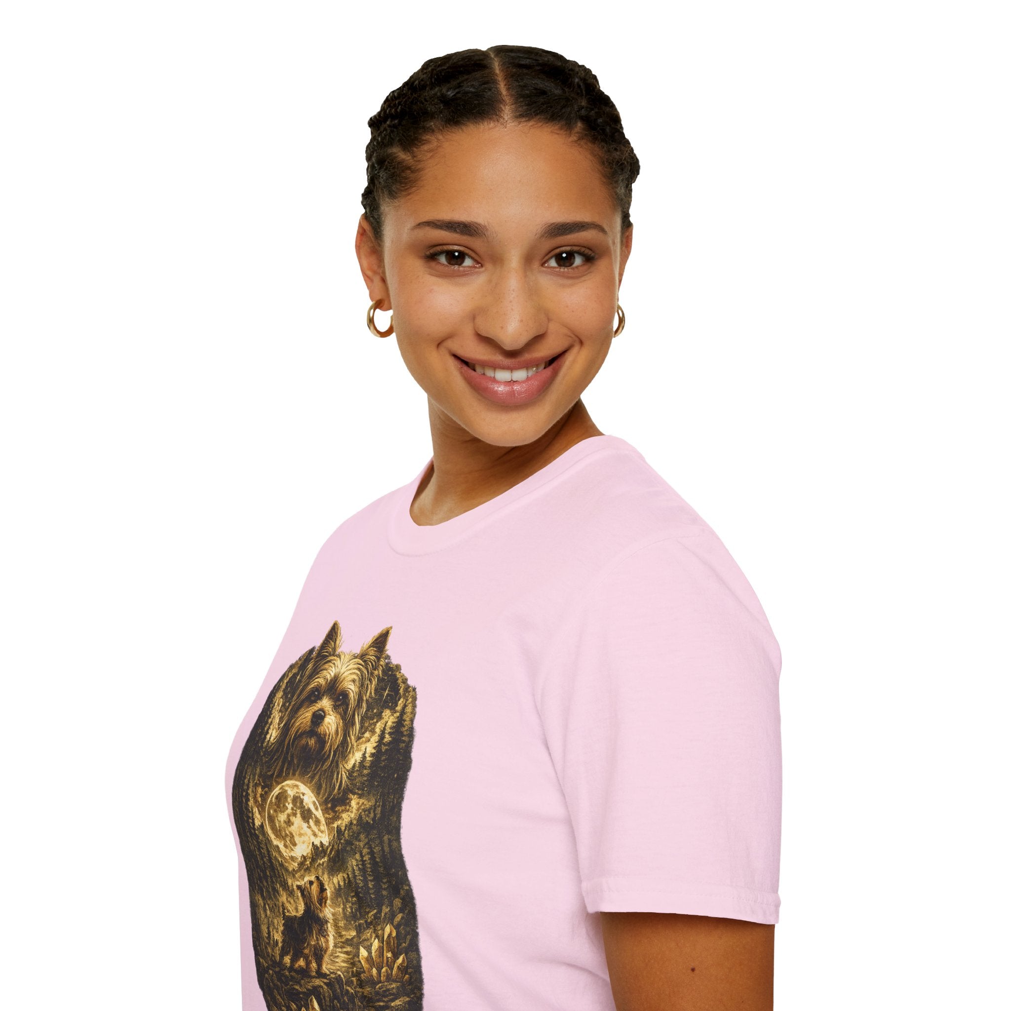 Copy of Unisex Softstyle shit su with moon T-Shirt