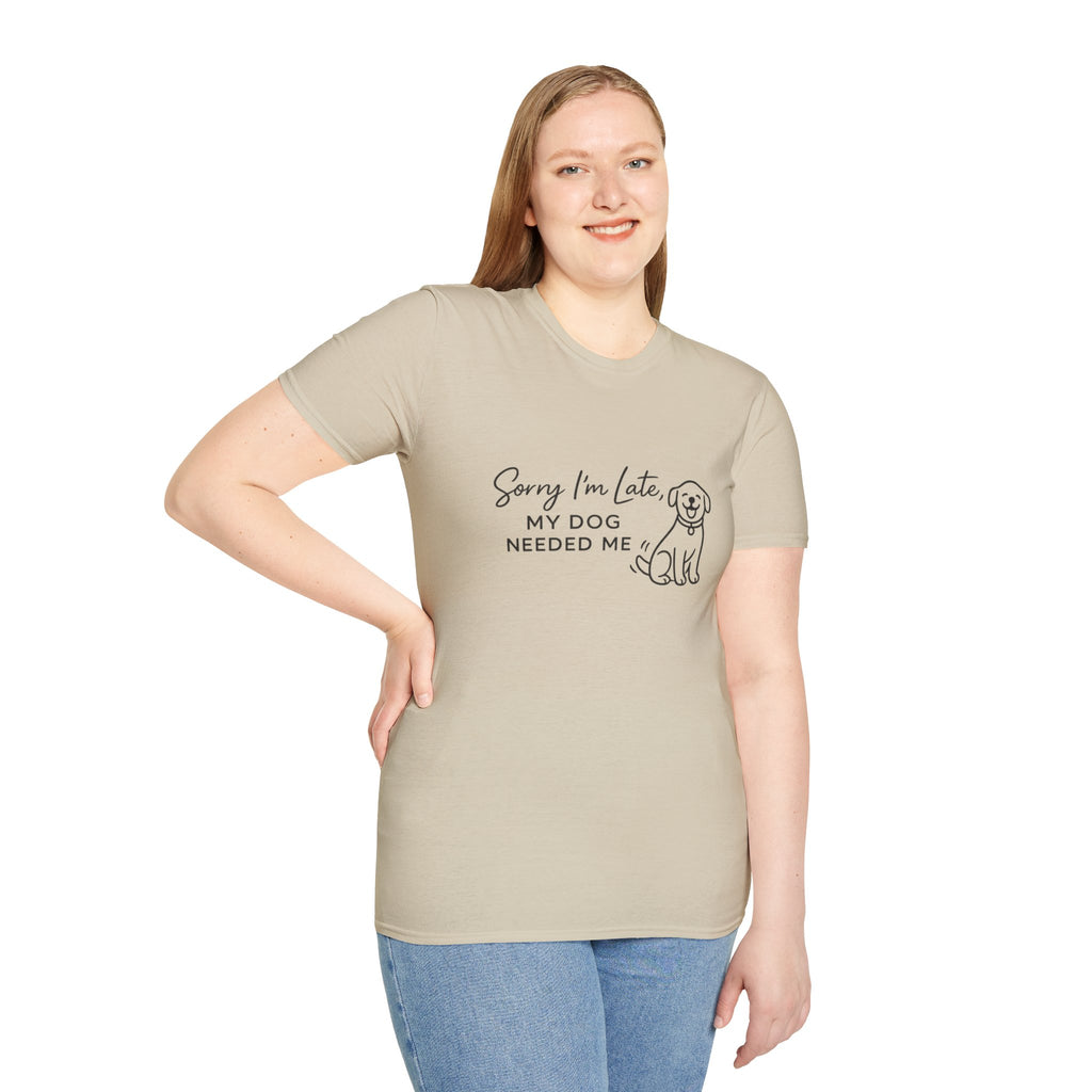 Copy of Copy of Unisex Softstyle Sorry i'm Late T-Shirt