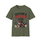 Unisex Softstyle Rottweiler Caffeine Fuel  T-Shirt