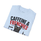 Unisex Softstyle French Bulldog Caffeine Fuel T-Shirt