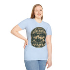 Copy of Unisex Softstyle My Favorite Adventure Has Paws T-Shirt