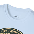 Copy of Unisex Softstyle My Favorite Adventure Has Paws T-Shirt