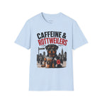 Unisex Softstyle Rottweiler Caffeine Fuel  T-Shirt