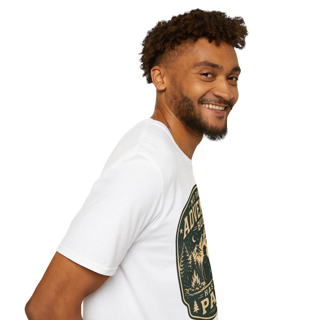 Copy of Unisex Softstyle My Favorite Adventure Has Paws T-Shirt