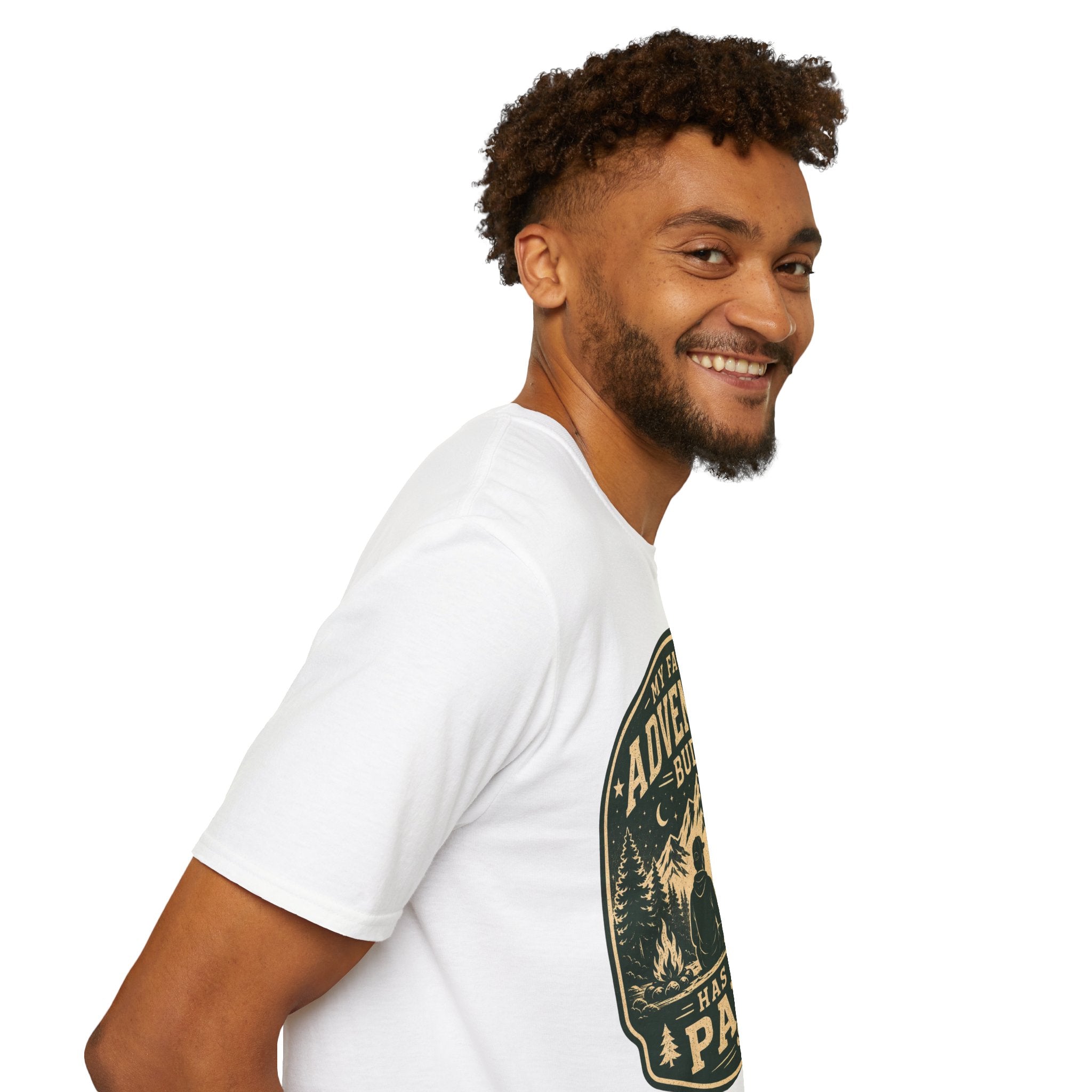 Copy of Unisex Softstyle My Favorite Adventure Has Paws T-Shirt