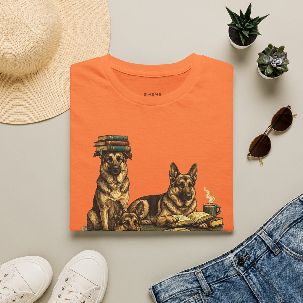 Copy of Unisex Softstyle German Shepherd Library T-Shirt