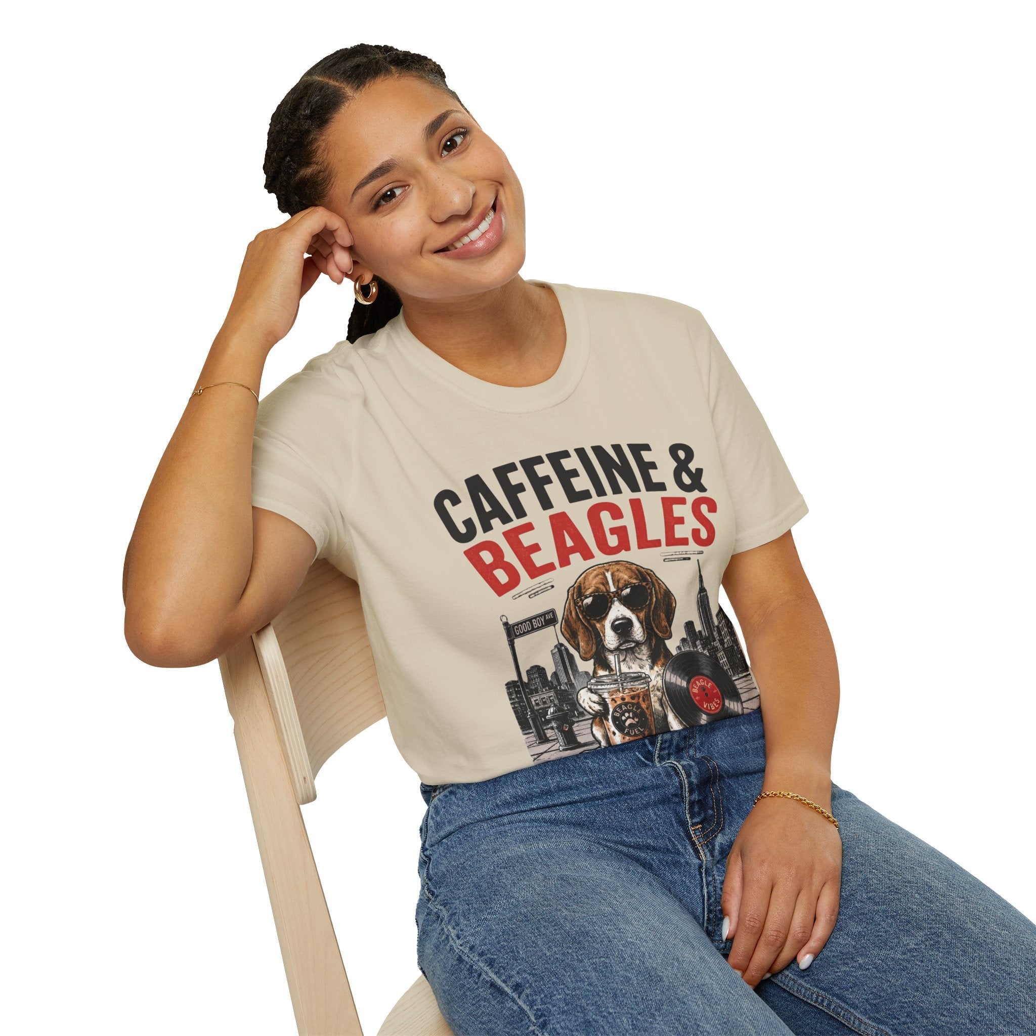 Unisex Softstyle Beegal Caffeine Fuel T-Shirt
