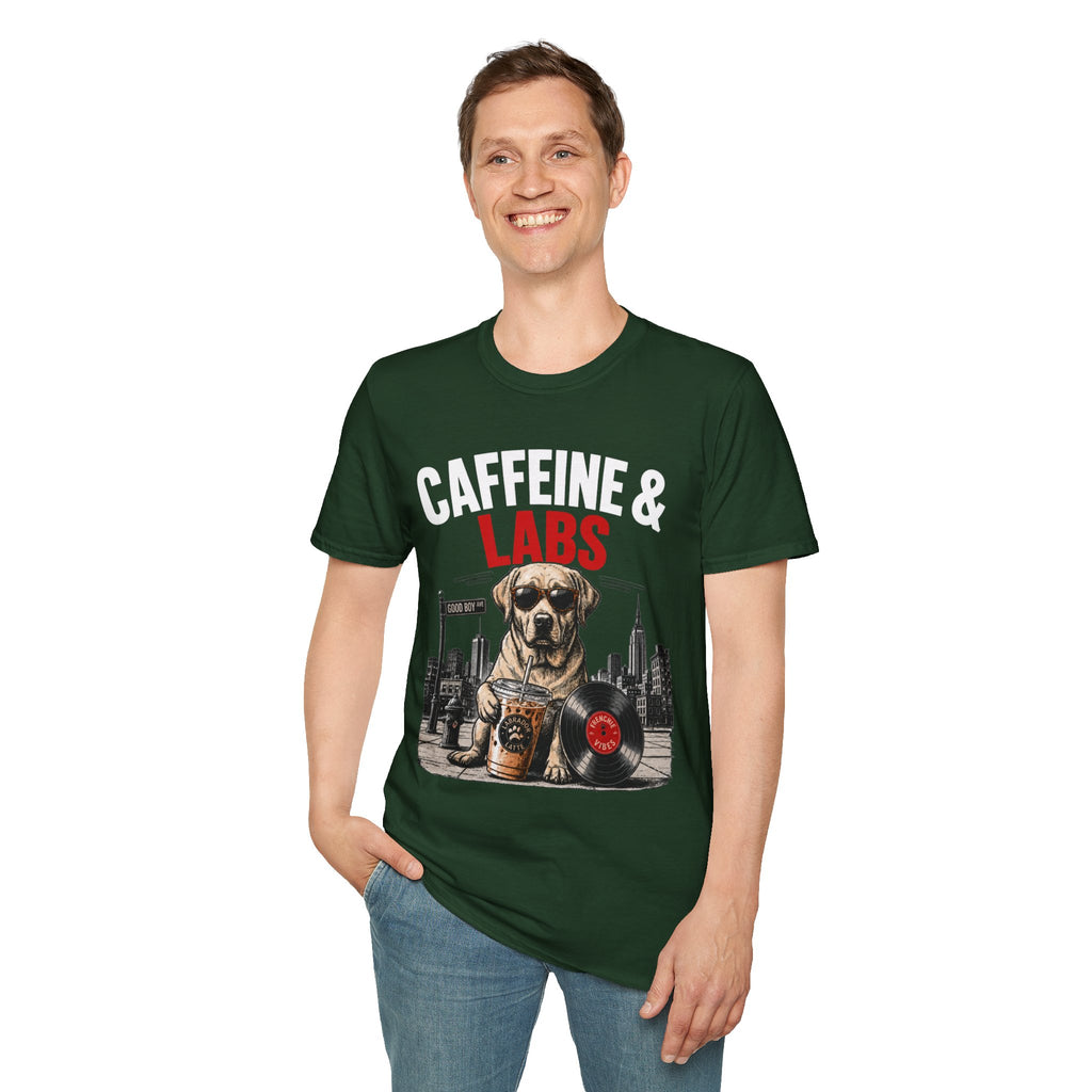 Unisex Softstyle Labs Caffeine Fuel T-Shirt