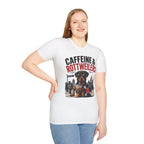 Unisex Softstyle Rottweiler Caffeine Fuel  T-Shirt