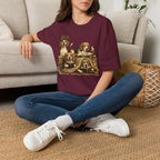 Copy of Copy of Copy of Copy of Unisex Softstyle Beegal Library Four Dog T-Shirt