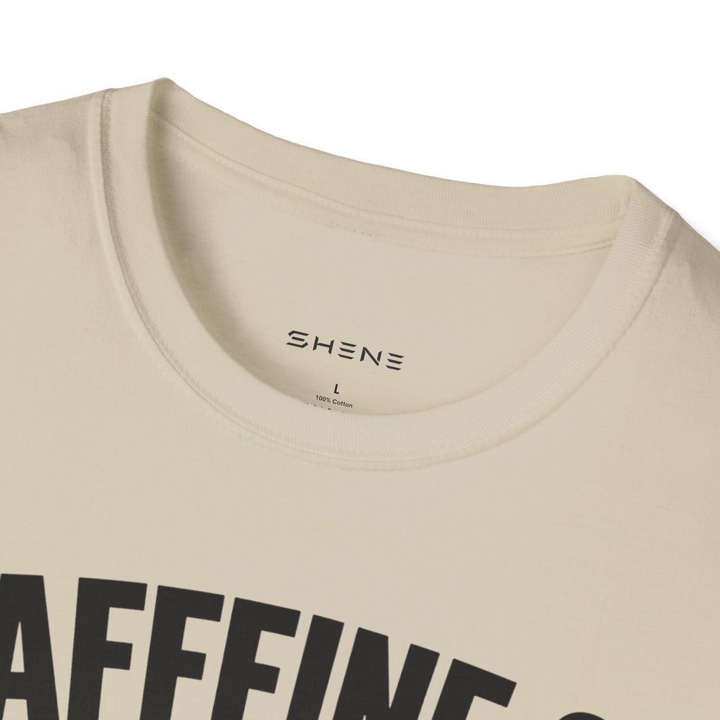 Unisex Softstyle French Bulldog Caffeine Fuel T-Shirt