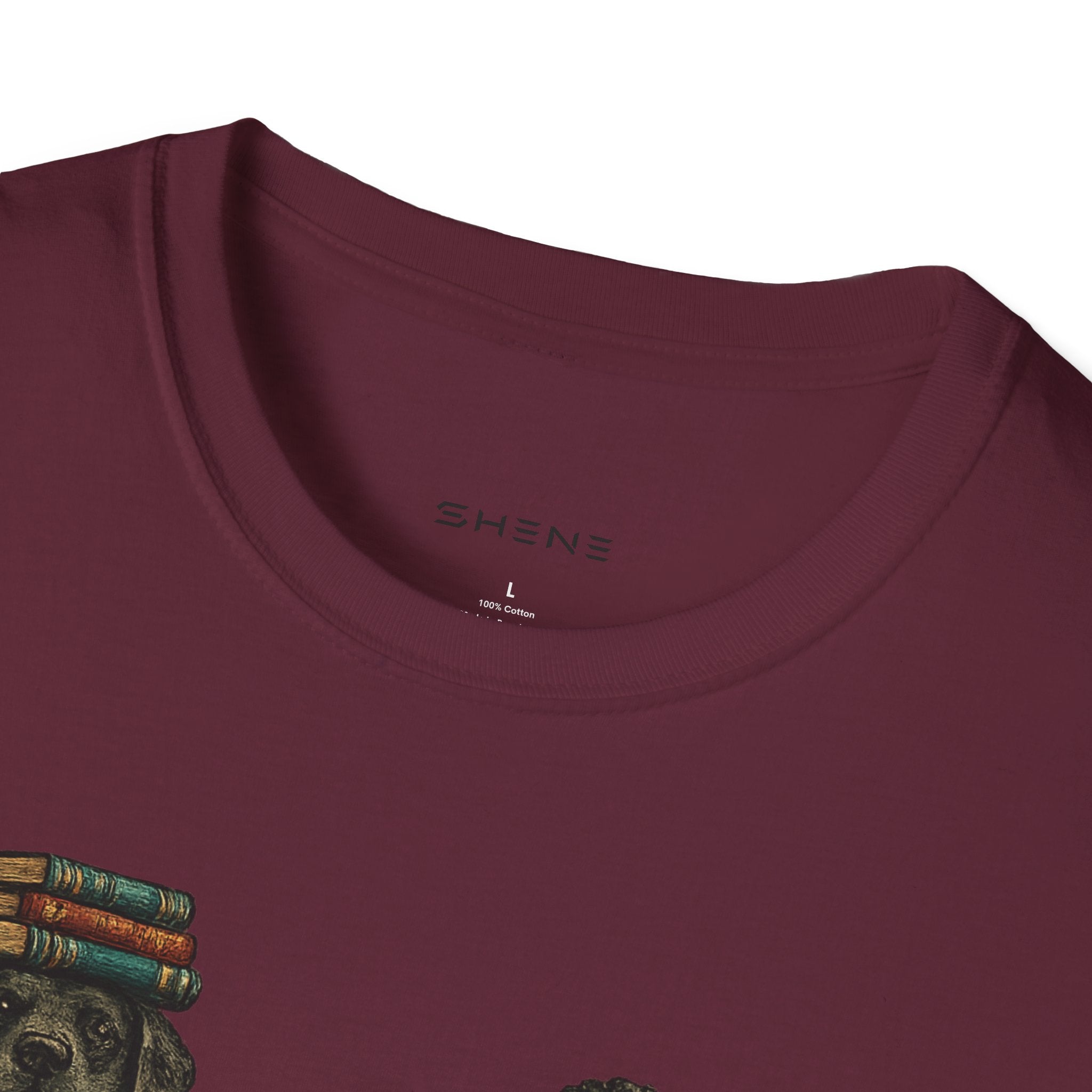 Copy of Unisex Softstyle Black Dog Library T-Shirt