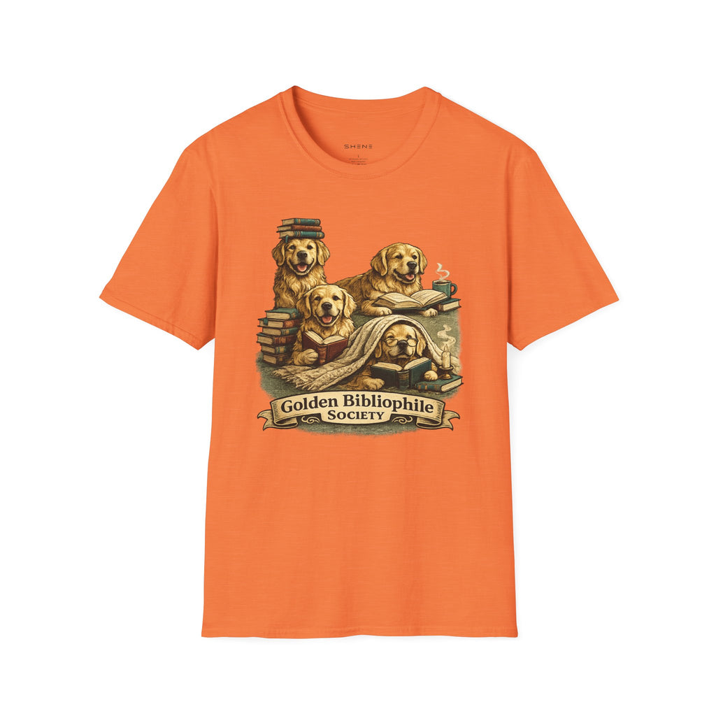 Copy of Unisex Softstyle Golden retriever Society  T-Shirt
