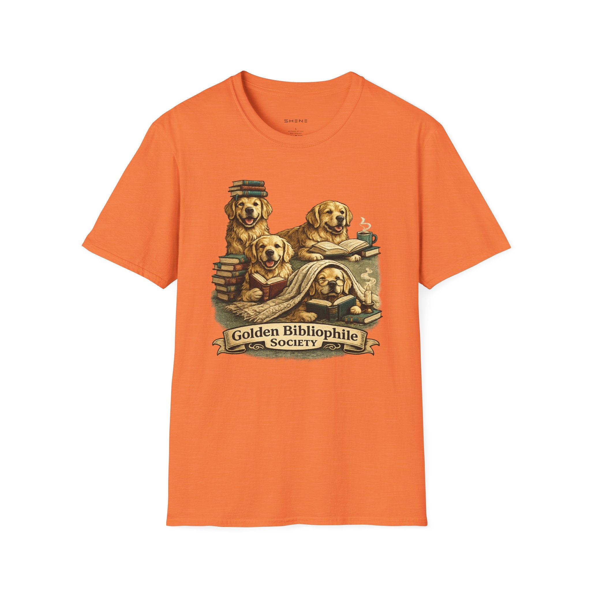 Copy of Unisex Softstyle Golden retriever Society  T-Shirt