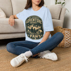 Copy of Unisex Softstyle My Favorite Adventure Has Paws T-Shirt