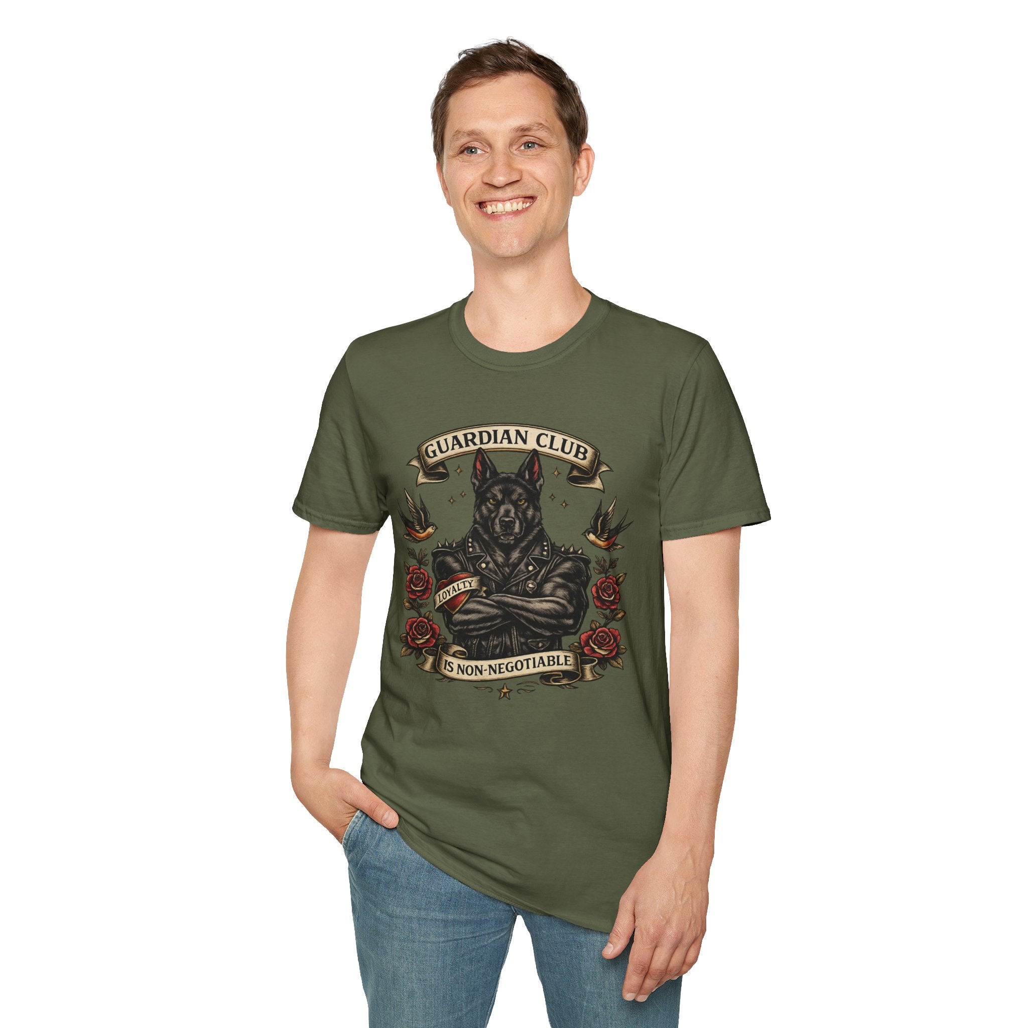 Copy of Copy of Unisex Softstyle Guardian Dog T-Shirt