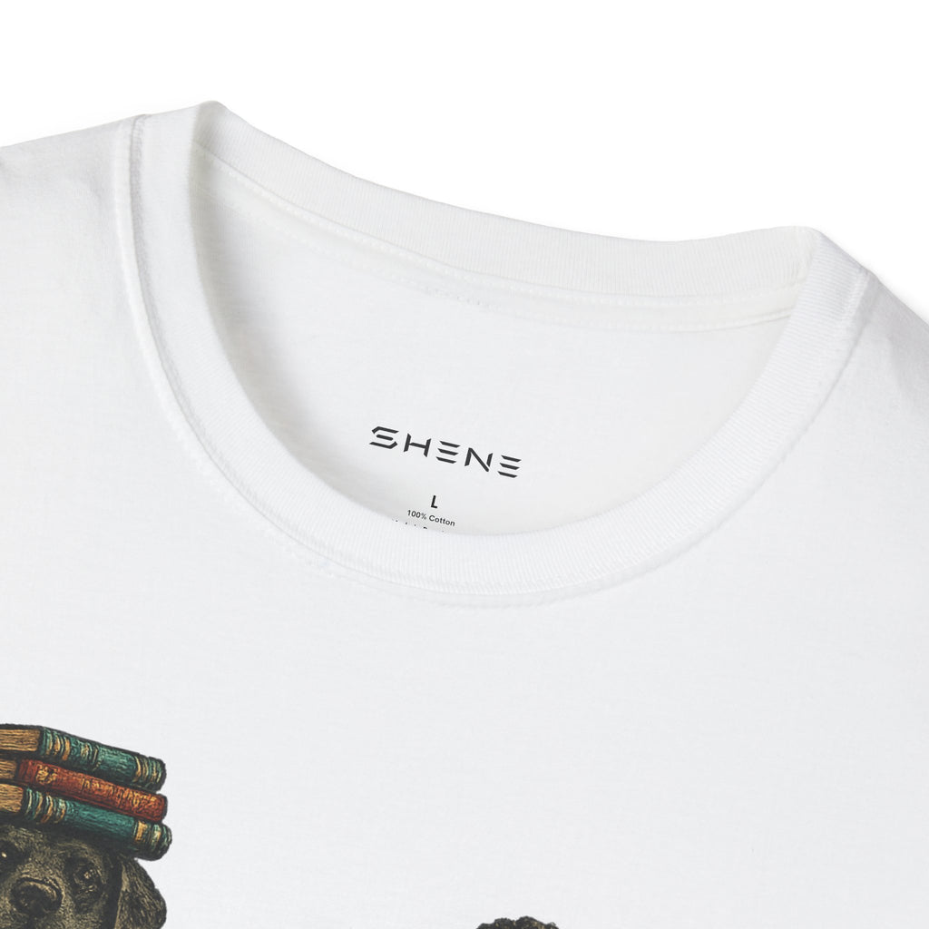 Copy of Unisex Softstyle Black Dog Library T-Shirt