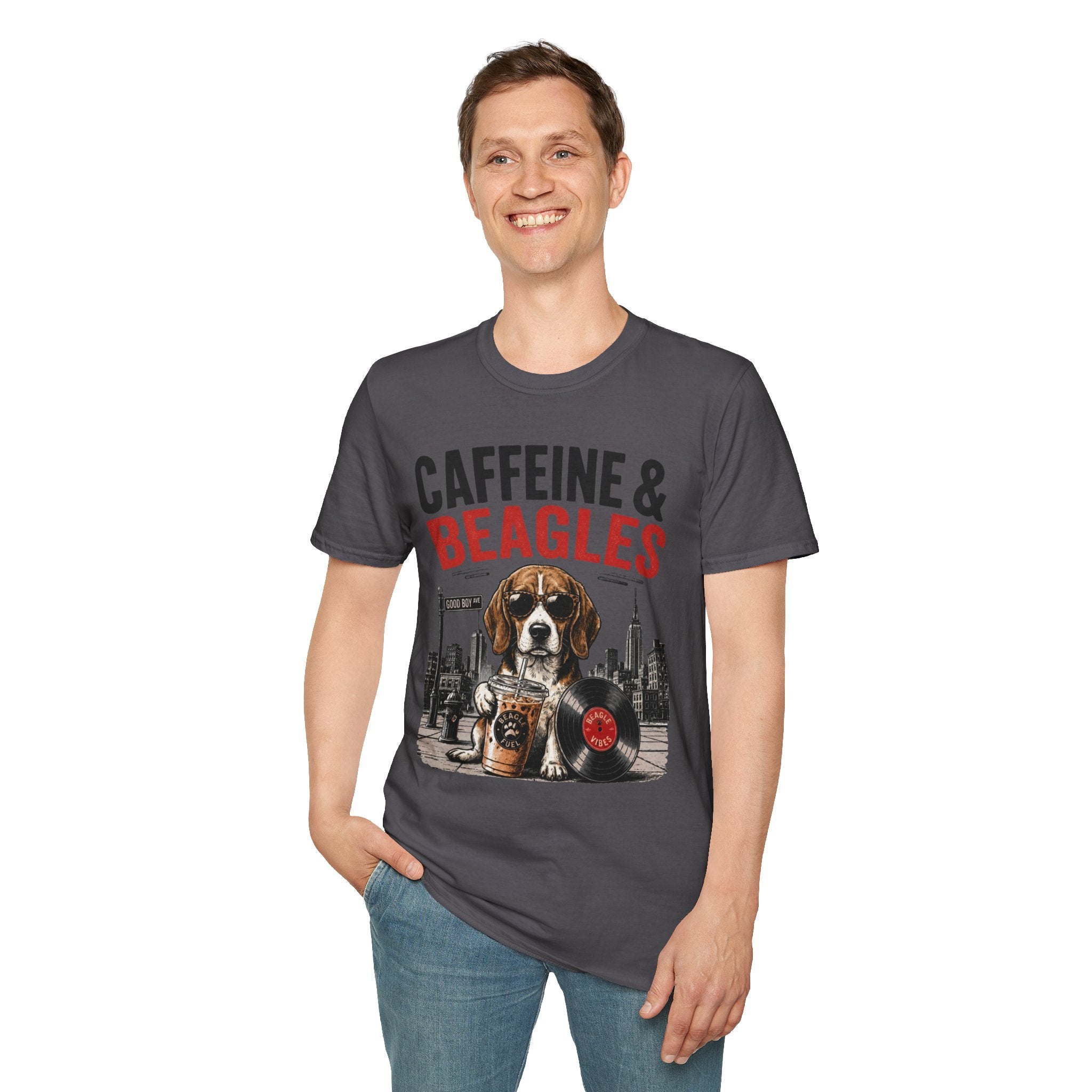 Unisex Softstyle Beegal Caffeine Fuel T-Shirt