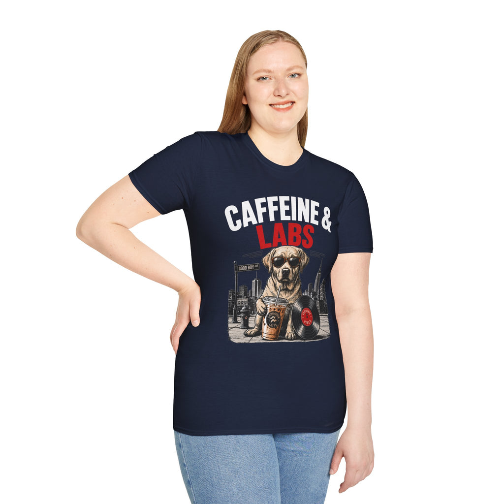 Unisex Softstyle Labs Caffeine Fuel T-Shirt