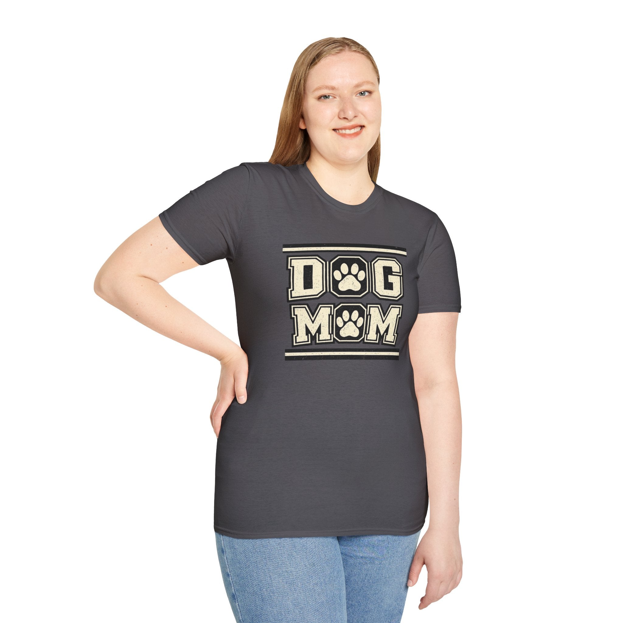 Copy of Copy of Unisex Softstyle Dog Mom T-Shirt