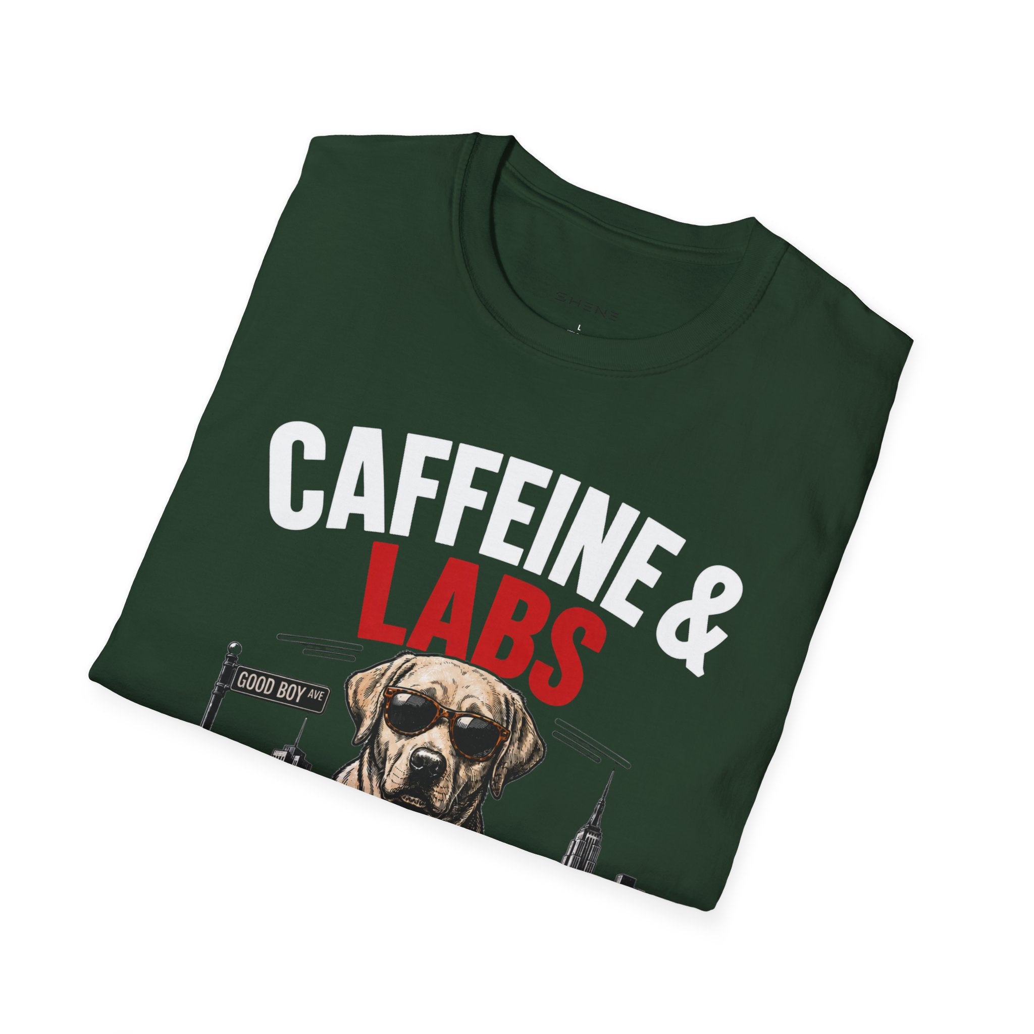 Unisex Softstyle Labs Caffeine Fuel T-Shirt
