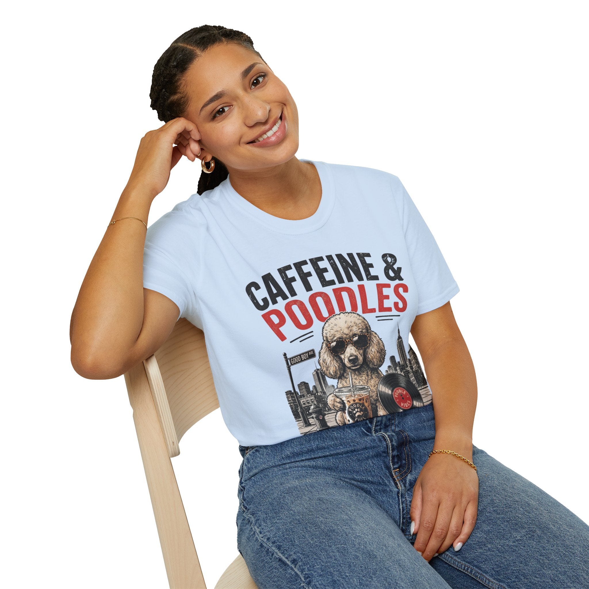 Unisex Softstyle Poodle T-Shirt