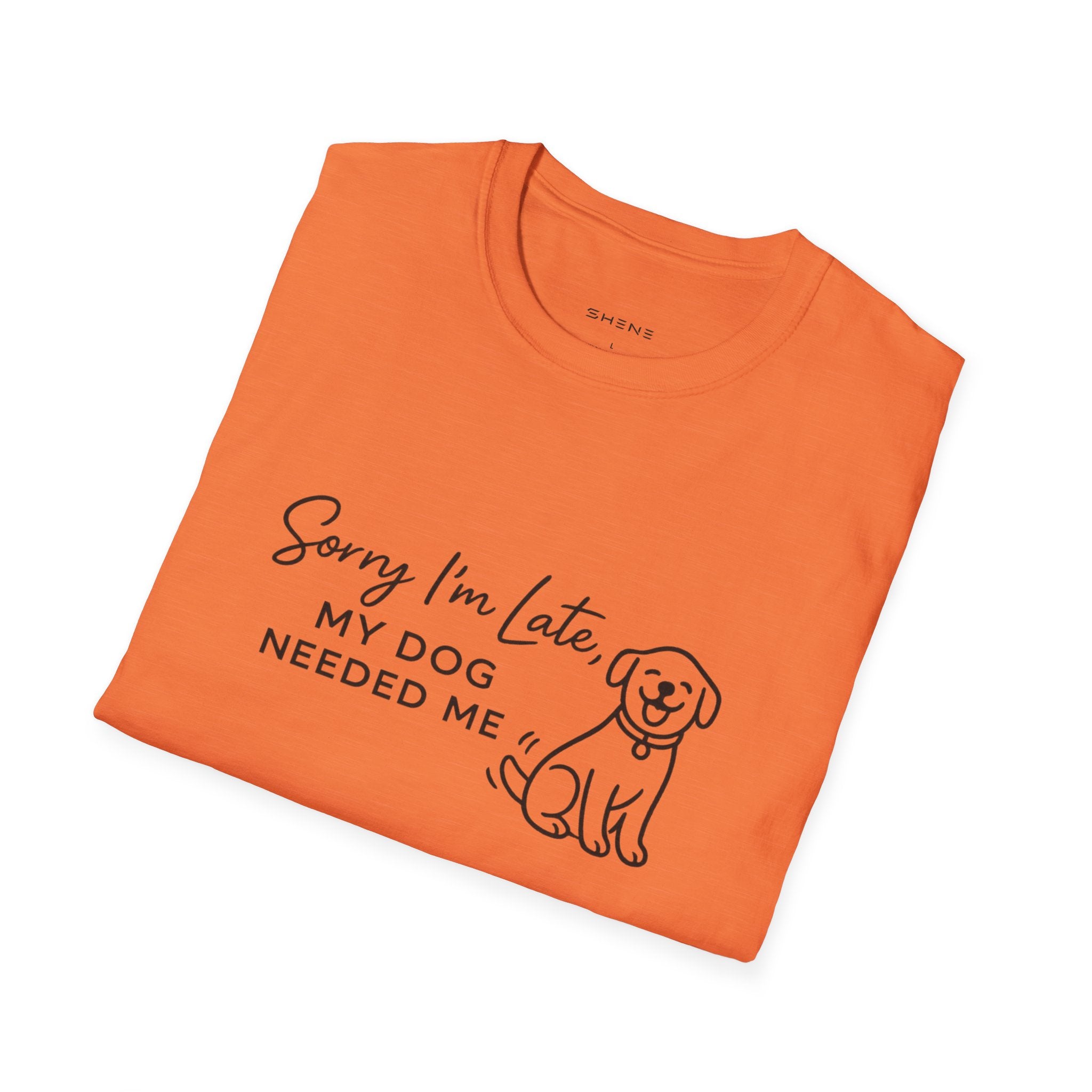 Copy of Copy of Unisex Softstyle Sorry i'm Late T-Shirt