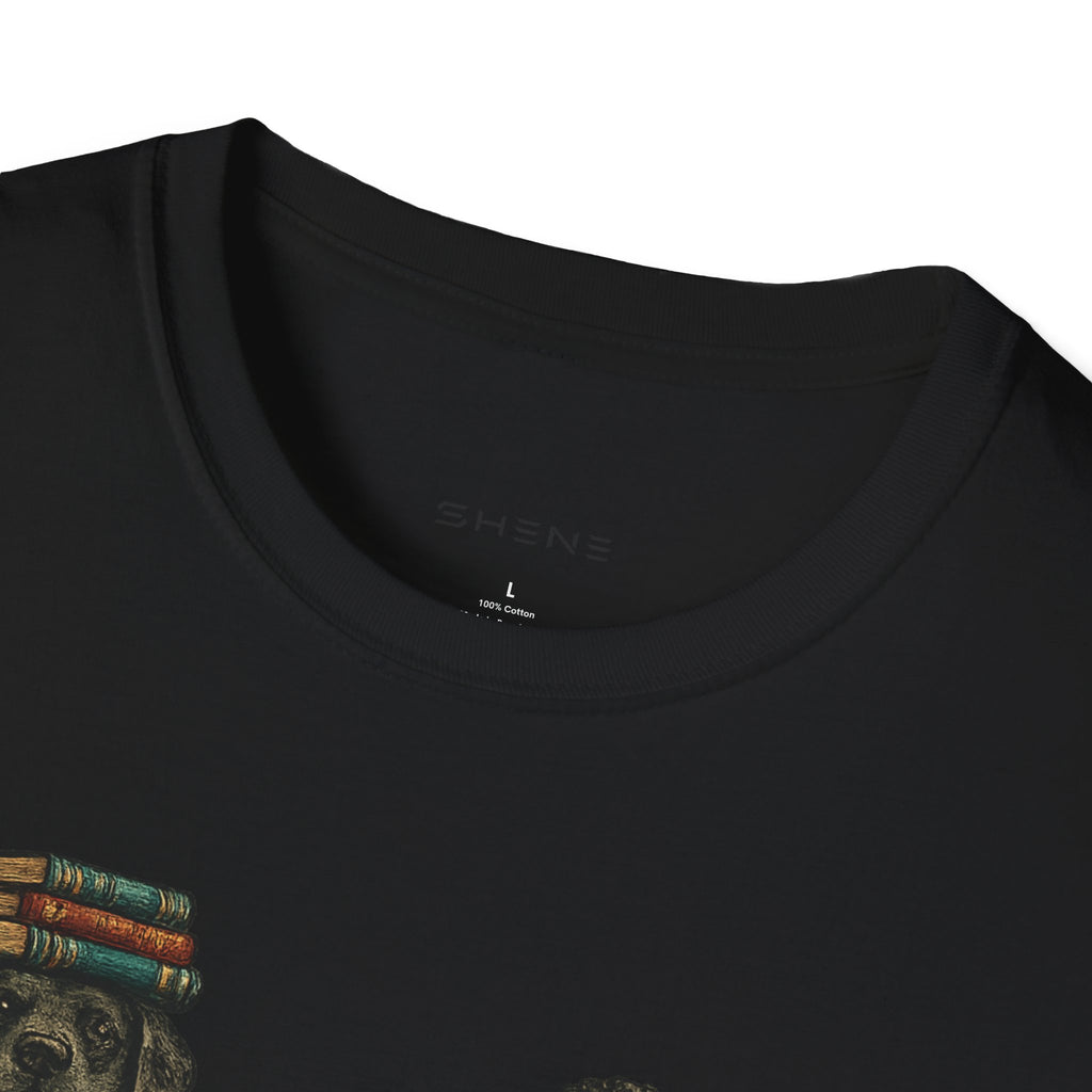 Copy of Unisex Softstyle Black Dog Library T-Shirt
